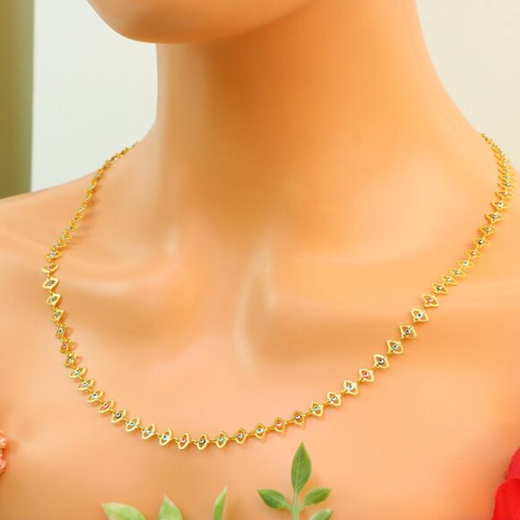 "New Beautiful Design Necklace Chain for Women/Girls, Gift, N660 - Picture 3 of 15